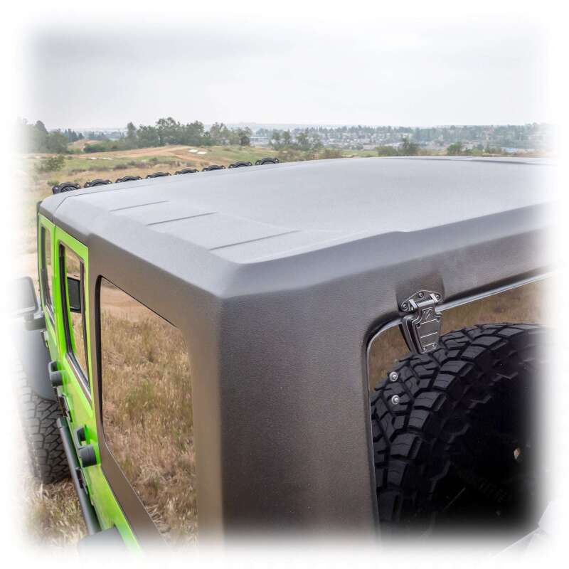 Jeep Wrangler JK Hardtop - TURN Offroad - Squareback 2-Piece - White - `07-`18